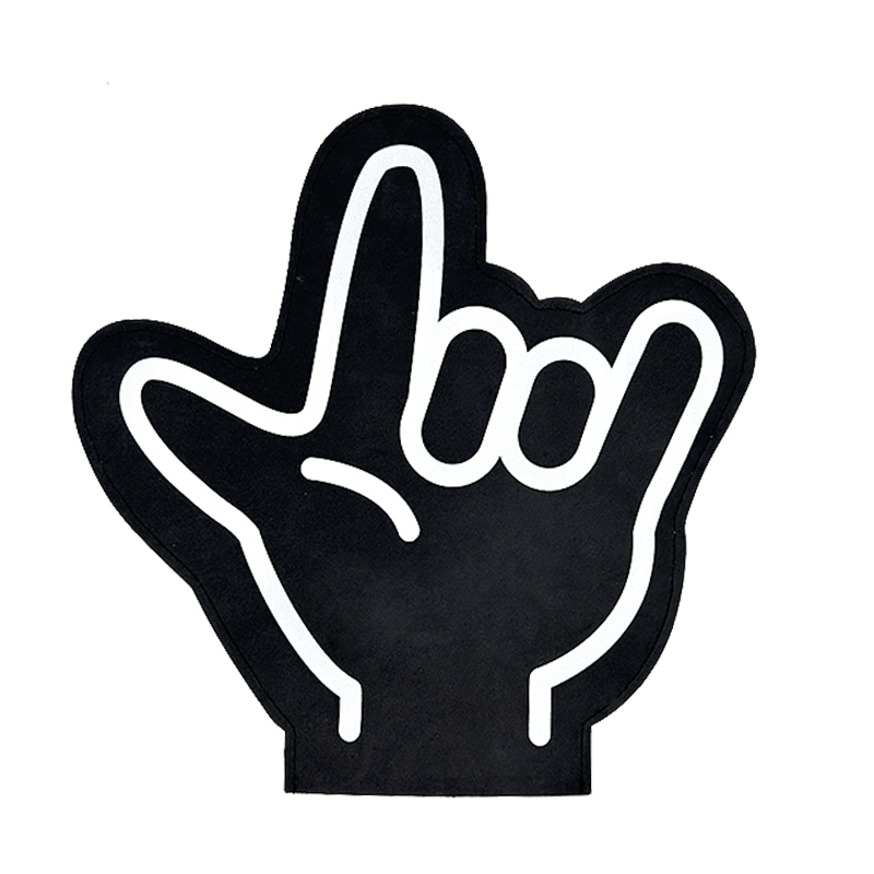 personalized foam hands